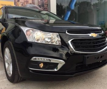 Chevrolet Cruze 1.6LT  2017 - Cần bán xe Chevrolet Cruze 1.6LT đời 2017, màu đen, giá tốt