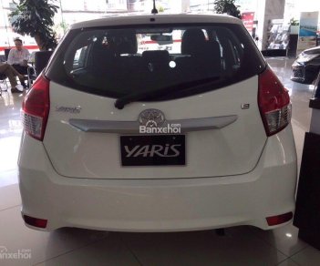Toyota Yaris 1.5E 2017 - Bán Toyota Yaris 1.5E 2017 số tự động vô cấp, màu trắng, nhập khẩu chính hãng Thailand