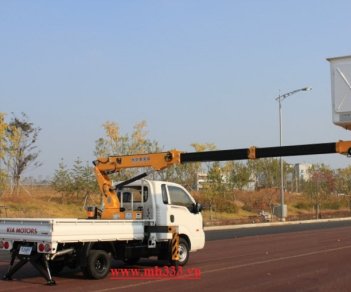 Xe chuyên dùng Dasan 2017 - Xe thang nâng người làm việc trên cao Dasan 13m, xe sửa chữa điện 13M
