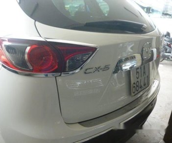 Mazda CX 5 AT 2013 - Bán xe Mazda CX 5 AT đời 2013, màu trắng số tự động 