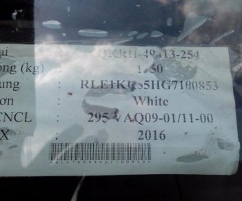 Isuzu QKR 55H 2016 - Bán Isuzu QKR 55H đời 2016, màu trắng chính chủ, 450 triệu