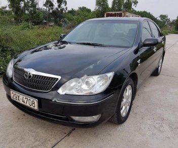 Toyota Camry 3.0AT 2005 - Bán Toyota Camry 3.0AT đời 2005, màu đen số tự động