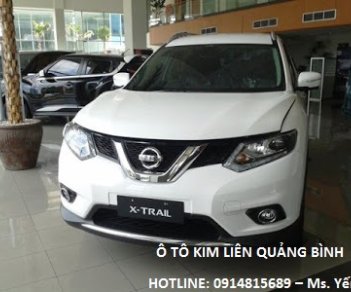 Nissan X trail 2.5 SV 4WD 2017 - Bán Nissan X trail 2.5 SV 4WD 2018 ưu đãi khủng tại Quảng Bình, hỗ trợ trả góp và làm thủ tục, giao xe tận nơi