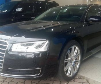 Audi A8 8L 4.0 TFSI Quattro 2014 - Cần bán lại xe Audi A8 8L 4.0 TFSI Quattro đời 2014, màu đen, nhập khẩu