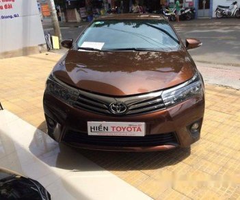 Toyota Corolla altis G 2016 - Bán xe Toyota Corolla altis G đời 2016, màu nâu số tự động, giá chỉ 760 triệu