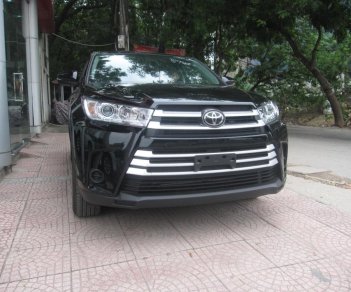 Toyota Highlander 2017 - Bán Toyota Highlander đời 2017, màu đen, xe nhập
