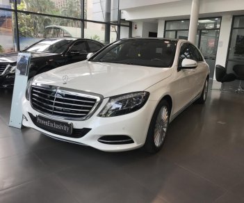 Mercedes-Benz S class S500L 2016 - Bán ô tô Mercedes S500L đời 2017, màu trắng số tự động