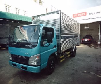 Mitsubishi Canter 4.7 2017 - Cần bán xe Mitsubishi Canter năm 2017, màu xanh