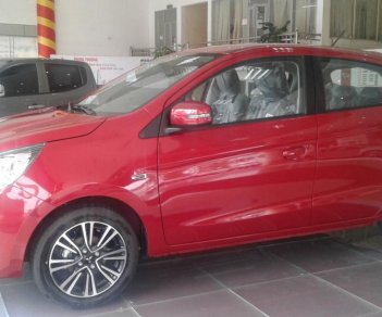 Mitsubishi Mirage 2017 - Xe Mirage màu đỏ Đà Nẵng, Mitsubishi Mirage số tự động Đà Nẵng