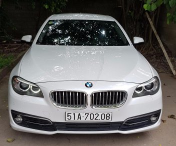 BMW 528i 2014 - Bán gấp BMW 528i đời 2014, màu trắng, nhập khẩu nguyên chiếc