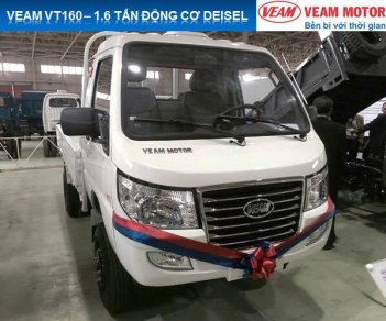 Xe tải 2500kg 2017 - Xe Veam VT160 tải trọng 1,6 tấn, thùng 3,6m