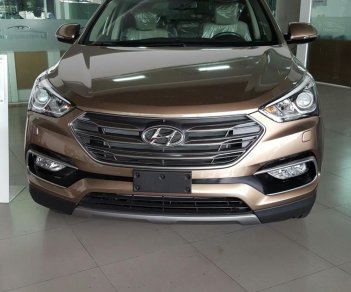 Hyundai Santa Fe 2016 - Bán Hyundai Santa Fe màu nâu, có sẵn