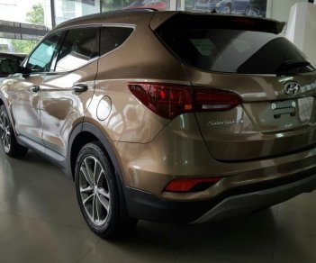 Hyundai Santa Fe 2016 - Bán Hyundai Santa Fe màu nâu, có sẵn