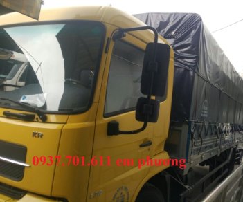 Dongfeng (DFM) B170 2017 - Bán xe Dongfeng Hoàng Huy B170 9.35T thùng 7m5, hỗ trợ trả góp giá tốt