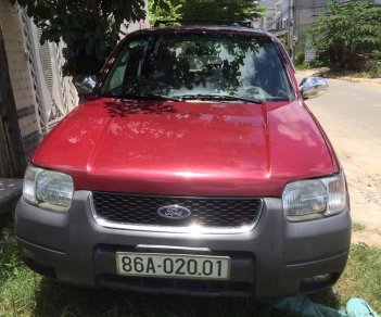 Ford Escape 2003 - Cần bán lại xe Ford Escape đời 2003, màu đỏ, nhập khẩu nguyên chiếc, xe gia đình