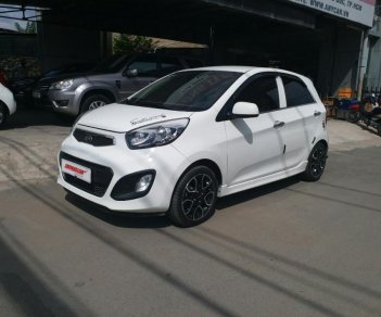 Kia Picanto 1.25AT 2011 - Bán ô tô Kia Picanto 1.25AT 2011, màu trắng, xe nhập