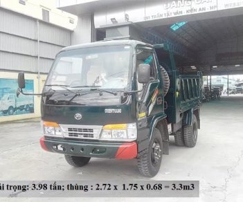 Xe tải 1250kg 2017 - Bán xe Ben Chiến Thắng, Thái Bình bán 3.5 tấn, LH 0888.141.655