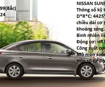 Nissan Sunny XV-SE 2017 - Bán ô tô Nissan Sunny XV-SE đời 2017, màu xám, xe nhập