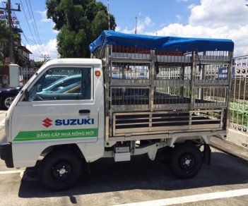 Suzuki Super Carry Truck 2017 - Bán Suzuki Super Carry Truck đời 2017, màu trắng, xe chở gia cầm 245tr. LH 0911935188