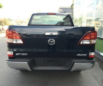 Mazda BT 50 4WD MT 2.2L 2017 - Cần bán Mazda BT 50 4WD MT 2.2L 2018, màu đen, giá 680tr