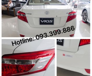 Toyota Vios 1.5G (CVT) 2017 - Toyota Vios 1.5G (CVT) đời 2017, ưu đãi cực tốt, có xe giao ngay chỉ với 130 triệu đồng trả trước - LH: 0931.399.886