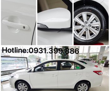 Toyota Vios 1.5G (CVT) 2017 - Toyota Vios 1.5G (CVT) đời 2017, ưu đãi cực tốt, có xe giao ngay chỉ với 130 triệu đồng trả trước - LH: 0931.399.886