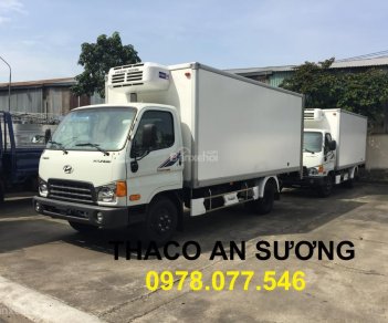 Thaco HYUNDAI 2017 - Thaco Hyundai HD500 tải 4.99 tấn, Thaco Hyundai HD650 tải 6.5 tấn xe tải thaco 5 tấn thùng mui bạt