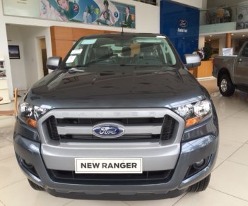 Ford Ranger XLS 4x2 MT 2017 - Ford Nam Định bán xe Ford Ranger, trả góp chỉ 130Tr có xe lăn bánh