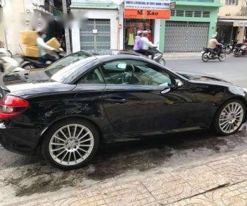 Mercedes-Benz SLK class SLK 55 AMG 2007 - Bán Mercedes SLK 55 AMG năm 2007, màu đen, nhập khẩu