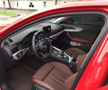 Audi A4 2017 - Bán xe Audi A4 sản xuất 2017, màu đỏ, nhập khẩu nguyên chiếc