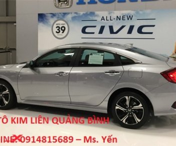 Honda Civic 1.5 Turbo 2018 - Bán ô tô Honda Civic 2018, màu bạc, nhập khẩu chính hãng, ưu đãi tốt nhất tại Quảng Bình