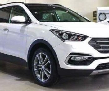 Hyundai Santa Fe 2018 - Bán Hyundai Santafe 2018 rẻ nhất, xe đủ màu, trả góp chỉ 300Tr có xe - LH: 0973530250