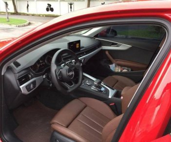 Audi A4 2016 - Bán ô tô Audi A4 đời 2016, màu đỏ, xe nhập