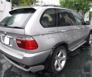 BMW X5 4.6 2003 - Cần bán xe BMW X5 4.6 đời 2003, màu bạc, xe nhập chính chủ, giá tốt