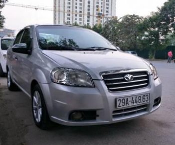 Daewoo Gentra   2009 - Bán xe Daewoo Gentra đời 2009, màu bạc, đăng kiểm còn dài