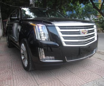 Cadillac Escalade platium 2017 - Cần bán xe Cadillac Escalade đời 2017, màu đen, nhập khẩu