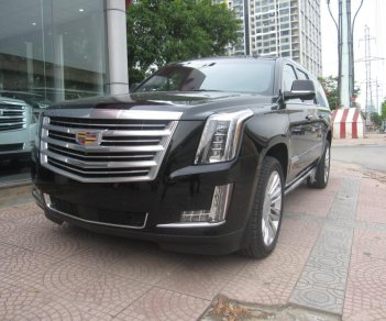 Cadillac Escalade platium 2017 - Cần bán xe Cadillac Escalade đời 2017, màu đen, nhập khẩu