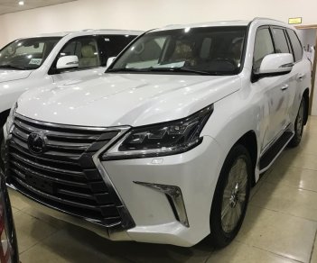 Lexus LX 570 2017 - Cần bán Lexus LX 570 năm 2017, màu trắng, xe nhập