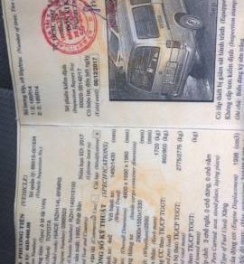 Toyota Hiace   1992 - Bán Toyota Hiace đời 1992, giá tốt