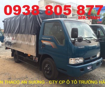 Thaco Kia 2017 - Bán xe tải Kia Trường Hải K165, tải trọng 1T65, 2T3, 2T4, xe tải kia 2.4 tấn, xe tải kia 2t4, xe tải kia k165 2.4 tấn