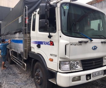 Xe tải 1000kg 2015 - Xe tải cũ Hyundai đời 2015 đóng thùng inox, bửng nhôm