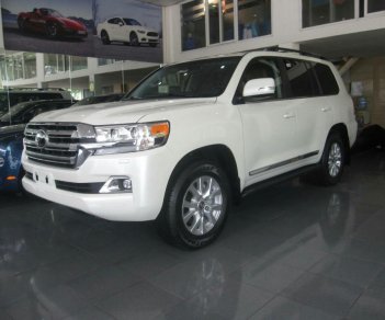 Toyota Land Cruiser 5.7 VX 2017 - Cần bán Toyota Land Cruiser 5.7 VX năm 2017, màu trắng, xe nhập