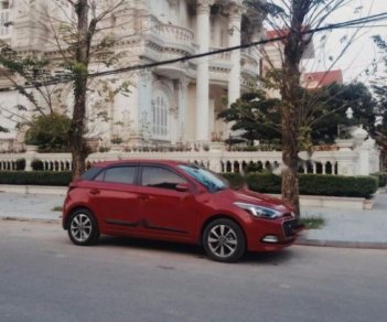 Hyundai i20 2015 - Cần bán gấp Hyundai i20 đời 2015, màu đỏ, nhập khẩu số tự động