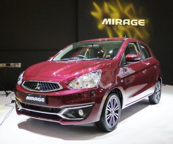 Mitsubishi Mirage 2018 - Bán Mitsubishi Mirage năm 2018, màu đỏ, xe nhập tại Mitsubishi Quảng Bình