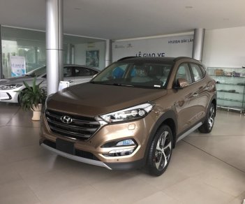 Hyundai Tucson 2.0  2017 - Cần bán xe Hyundai Tucson 2.0 2018, màu nâu, giá KM: 85.000.000đ. ĐT mua xe: 0941.46.22.77 Mr. Vũ