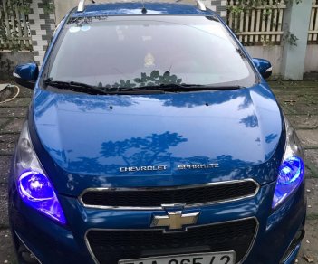 Chevrolet Spark 2014 - Bán Chevrolet Spark 2014, số tự động, màu xanh lam xe chính chủ sử dụng, xe đẹp