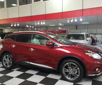 Nissan Murano 2017 - Bán Nissan Murano LTD đời 2017, màu đỏ, nhập khẩu nguyên chiếc