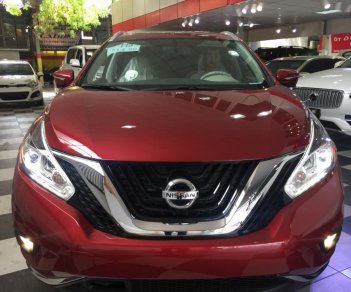 Nissan Murano 2017 - Bán Nissan Murano LTD đời 2017, màu đỏ, nhập khẩu nguyên chiếc