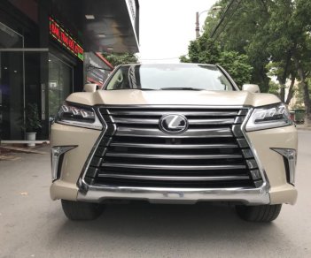 Lexus LX 570 2017 - Bán Lexus LX570 màu vàng cát, nhập Mỹ 2018, giao xe ngay, giấy tờ trao tay