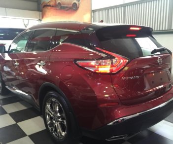 Nissan Murano 2017 - Bán Nissan Murano LTD đời 2017, màu đỏ, nhập khẩu nguyên chiếc